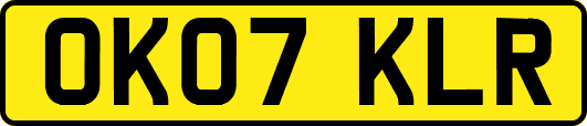 OK07KLR