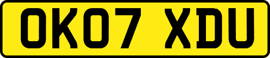 OK07XDU