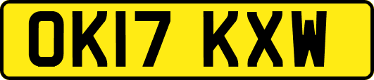OK17KXW