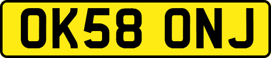 OK58ONJ
