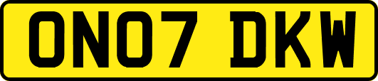 ON07DKW