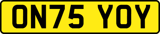 ON75YOY