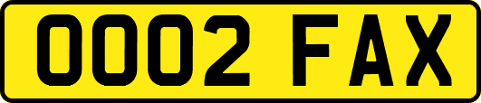 OO02FAX