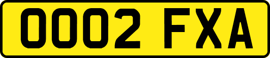 OO02FXA