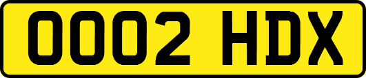 OO02HDX
