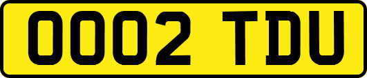 OO02TDU