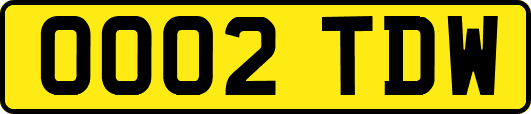 OO02TDW