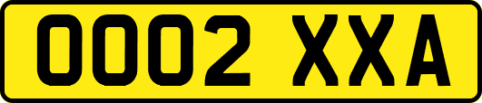 OO02XXA