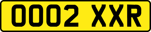 OO02XXR