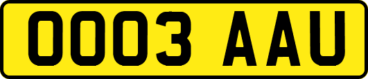 OO03AAU