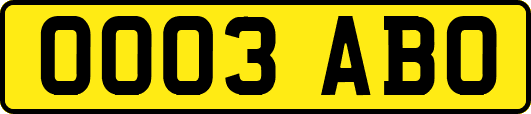 OO03ABO