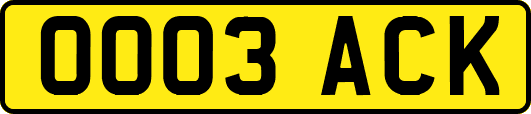 OO03ACK