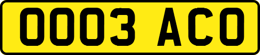 OO03ACO