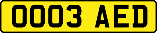 OO03AED