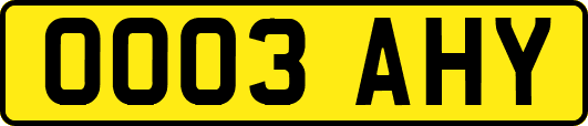 OO03AHY