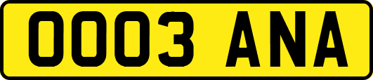 OO03ANA
