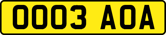 OO03AOA