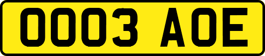 OO03AOE