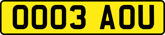 OO03AOU