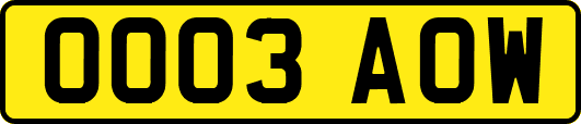 OO03AOW