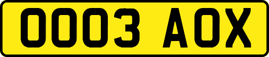 OO03AOX