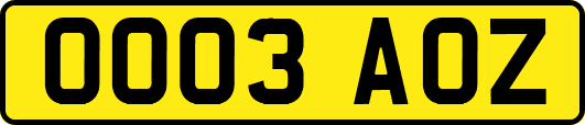 OO03AOZ
