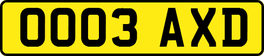 OO03AXD