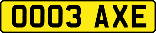 OO03AXE
