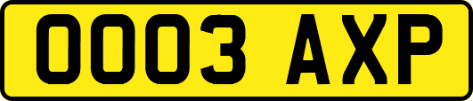OO03AXP