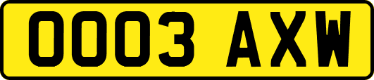 OO03AXW