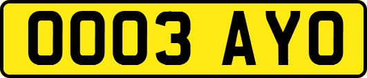 OO03AYO