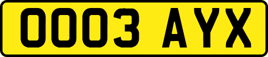 OO03AYX