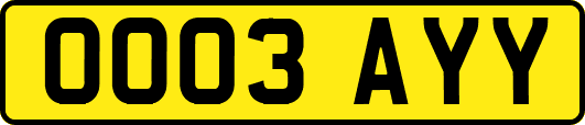 OO03AYY