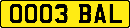 OO03BAL