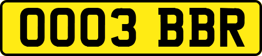 OO03BBR