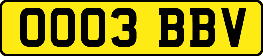 OO03BBV