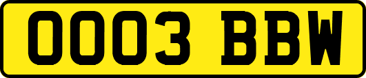 OO03BBW