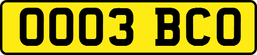 OO03BCO