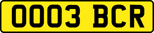 OO03BCR