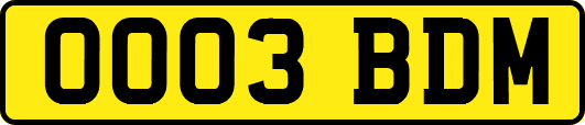 OO03BDM