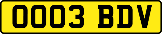 OO03BDV