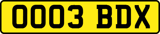 OO03BDX