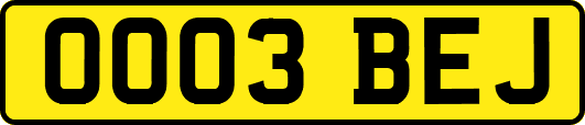 OO03BEJ