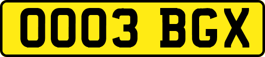 OO03BGX