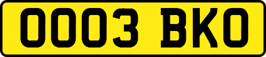 OO03BKO