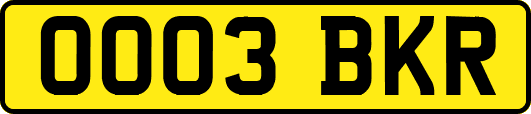 OO03BKR