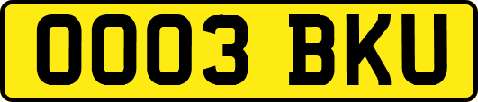OO03BKU