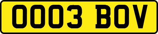OO03BOV