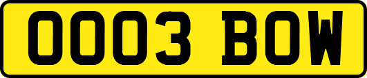 OO03BOW