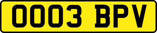 OO03BPV